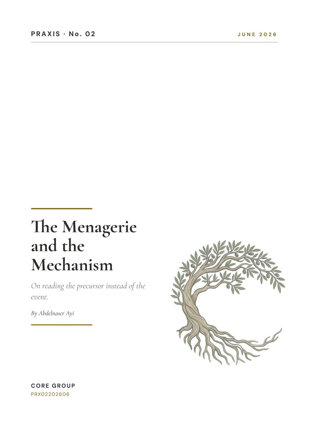 The Menagerie and the Mechanism